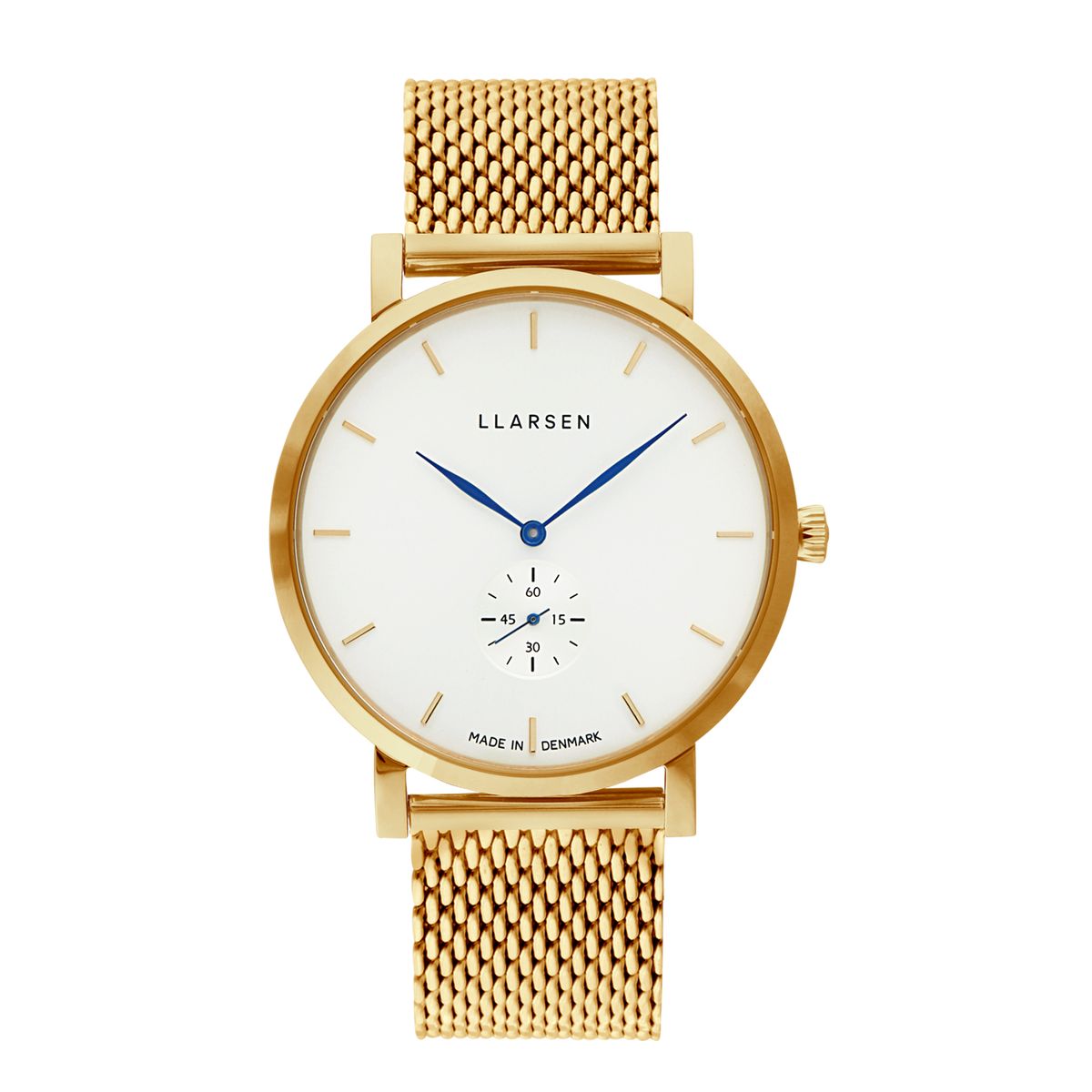 LLARSEN NIKOLAJ Gold Camel Mesh Herreur