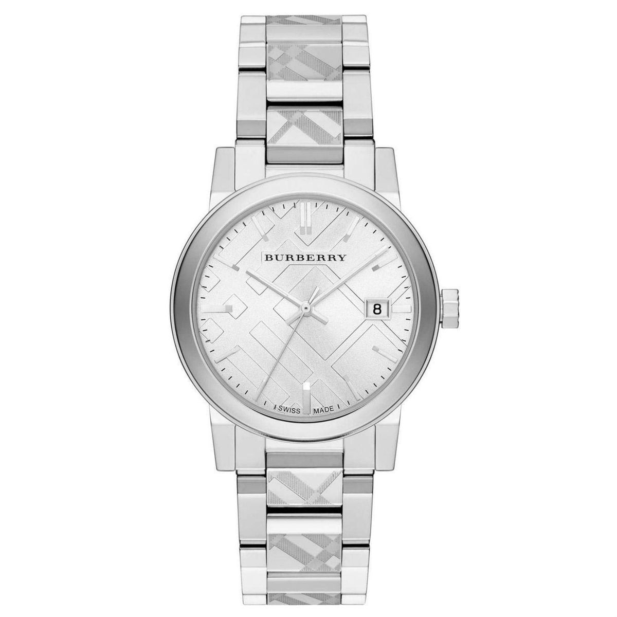 BURBERRY "The City" Silver Dameur BU9037