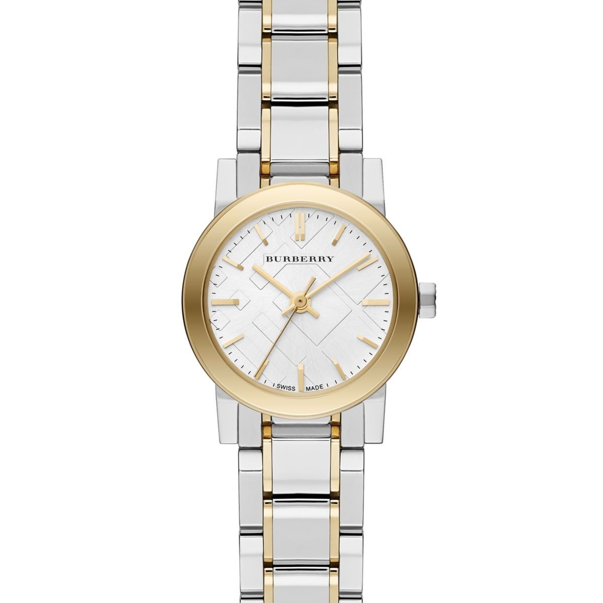 BURBERRY Ladies Silver Dial Dameur BU9217