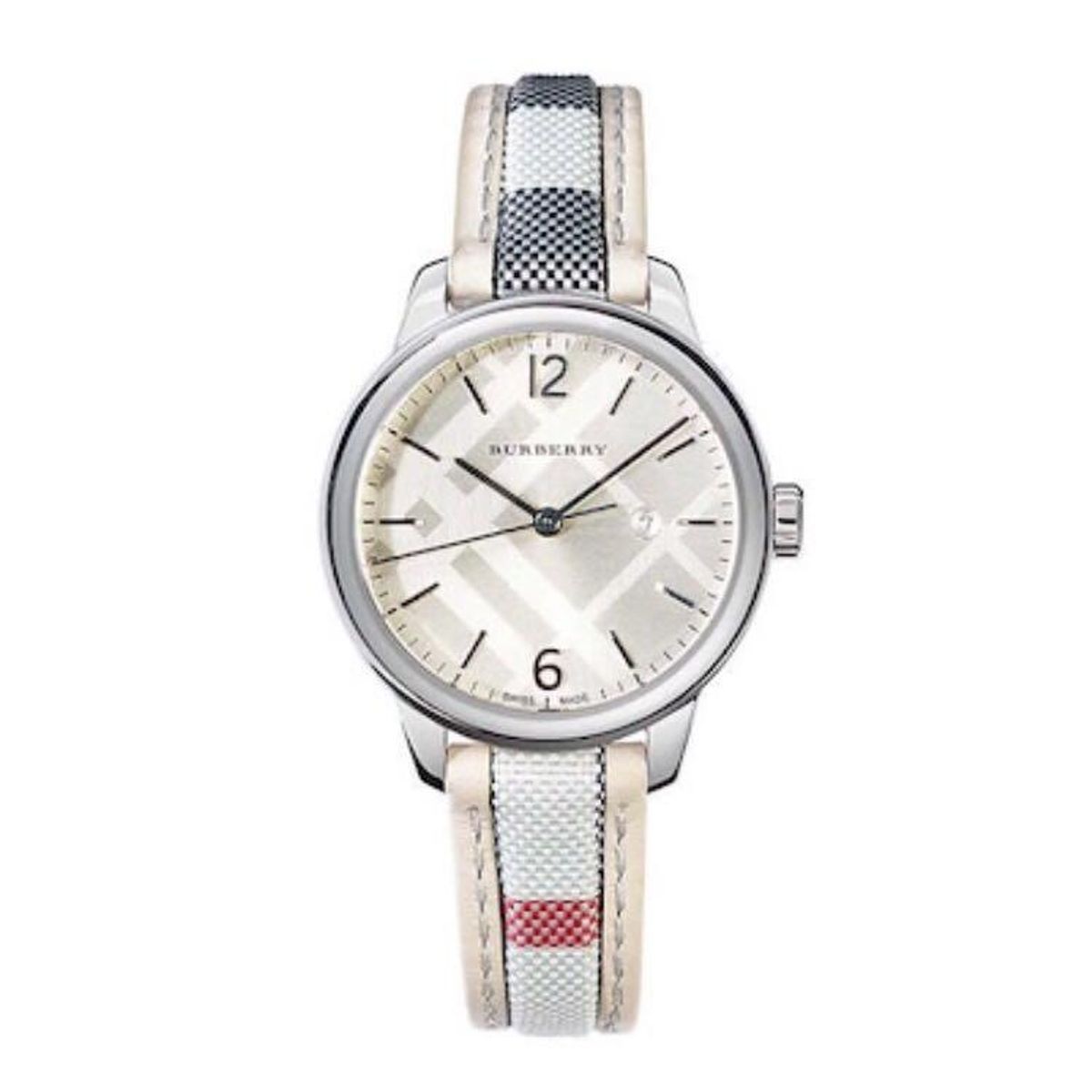 BURBERRY Heritage Silver Classic Dameur BU10113