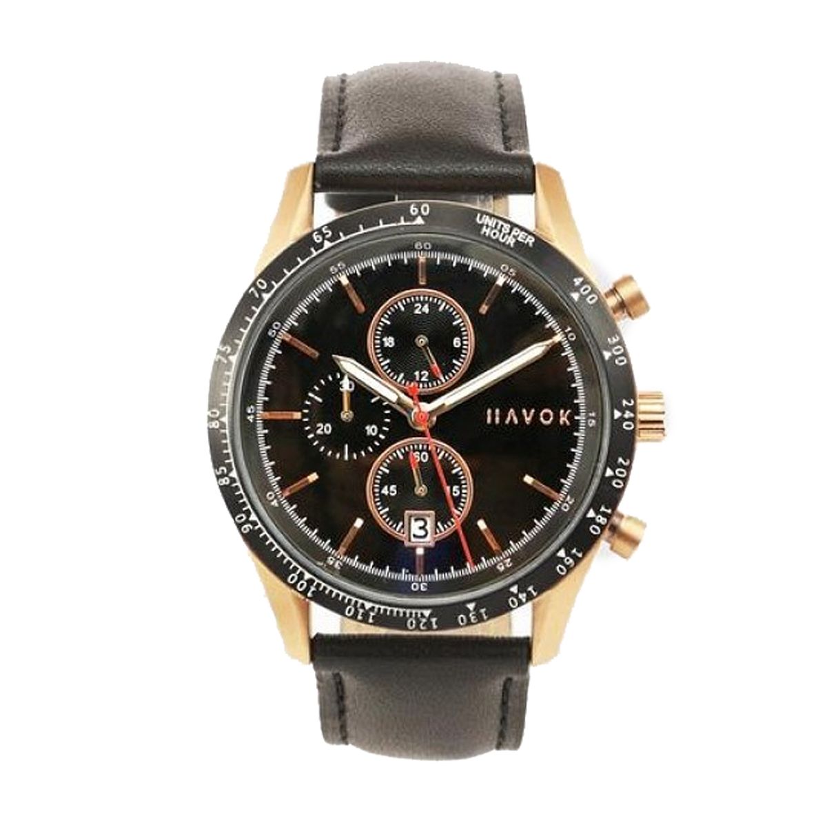 Elliot Havok Racer Cronograf Rosegold Herreur