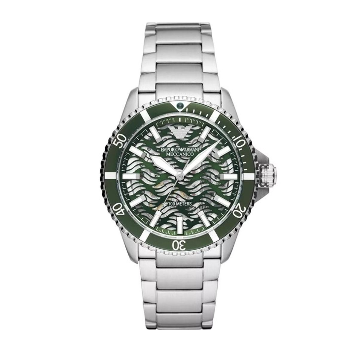 Emporio Armani Diver Automatic Green Herreur AR60061