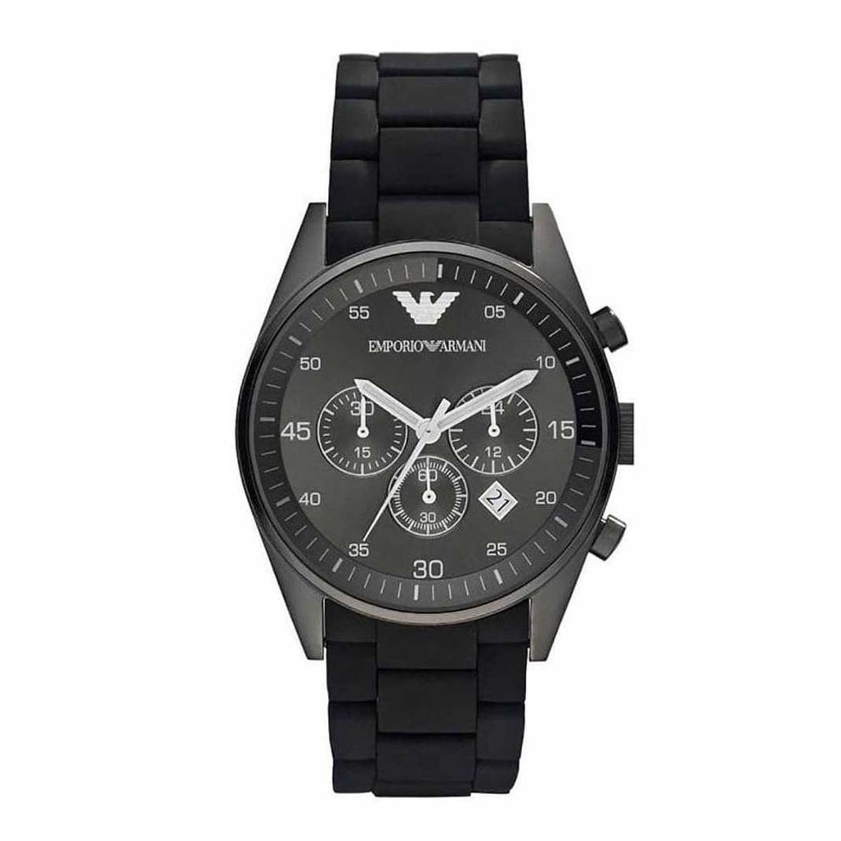 Emporio Armani Black Rubber AR5889