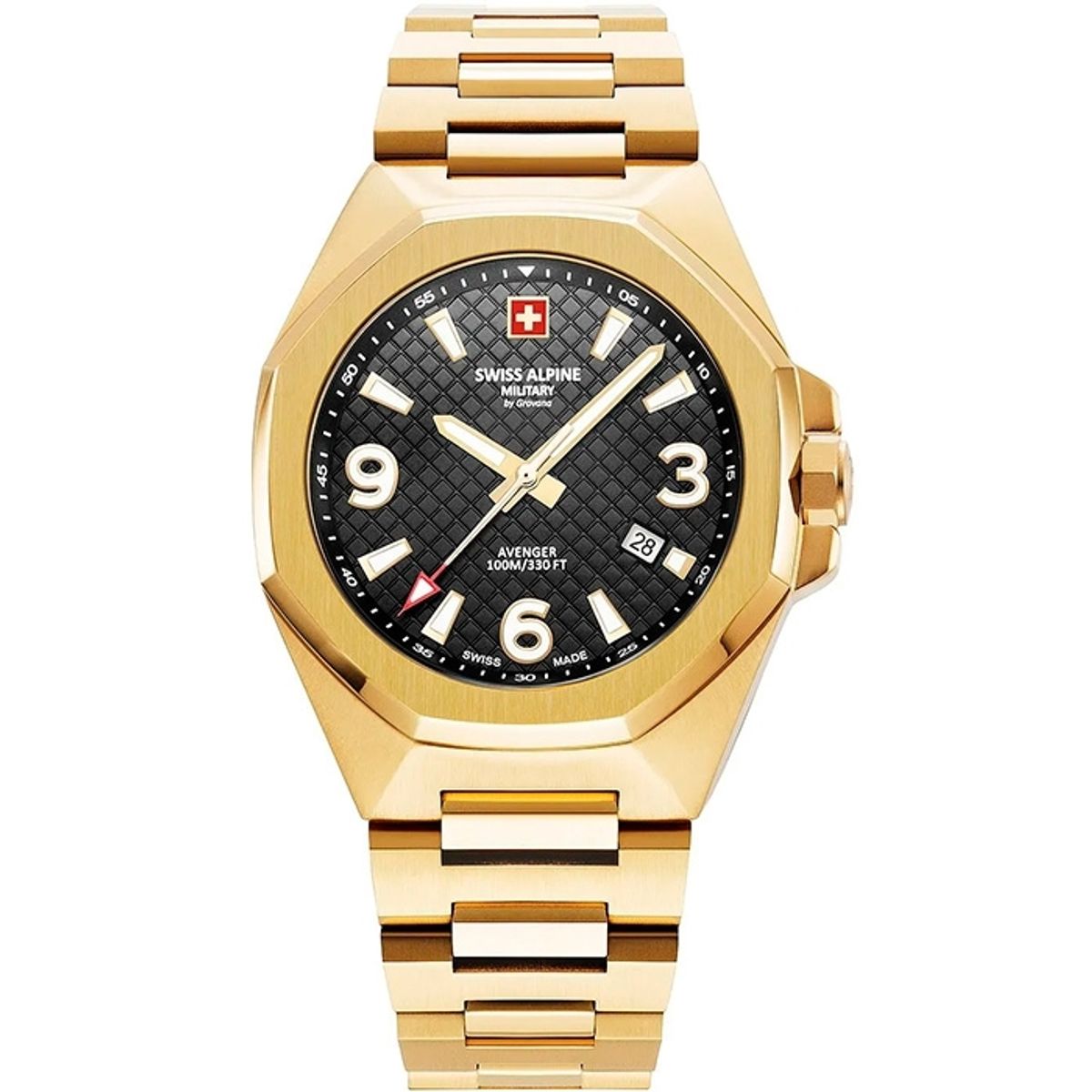 Swiss Alpine Milietary Typhoon Gold Herreur