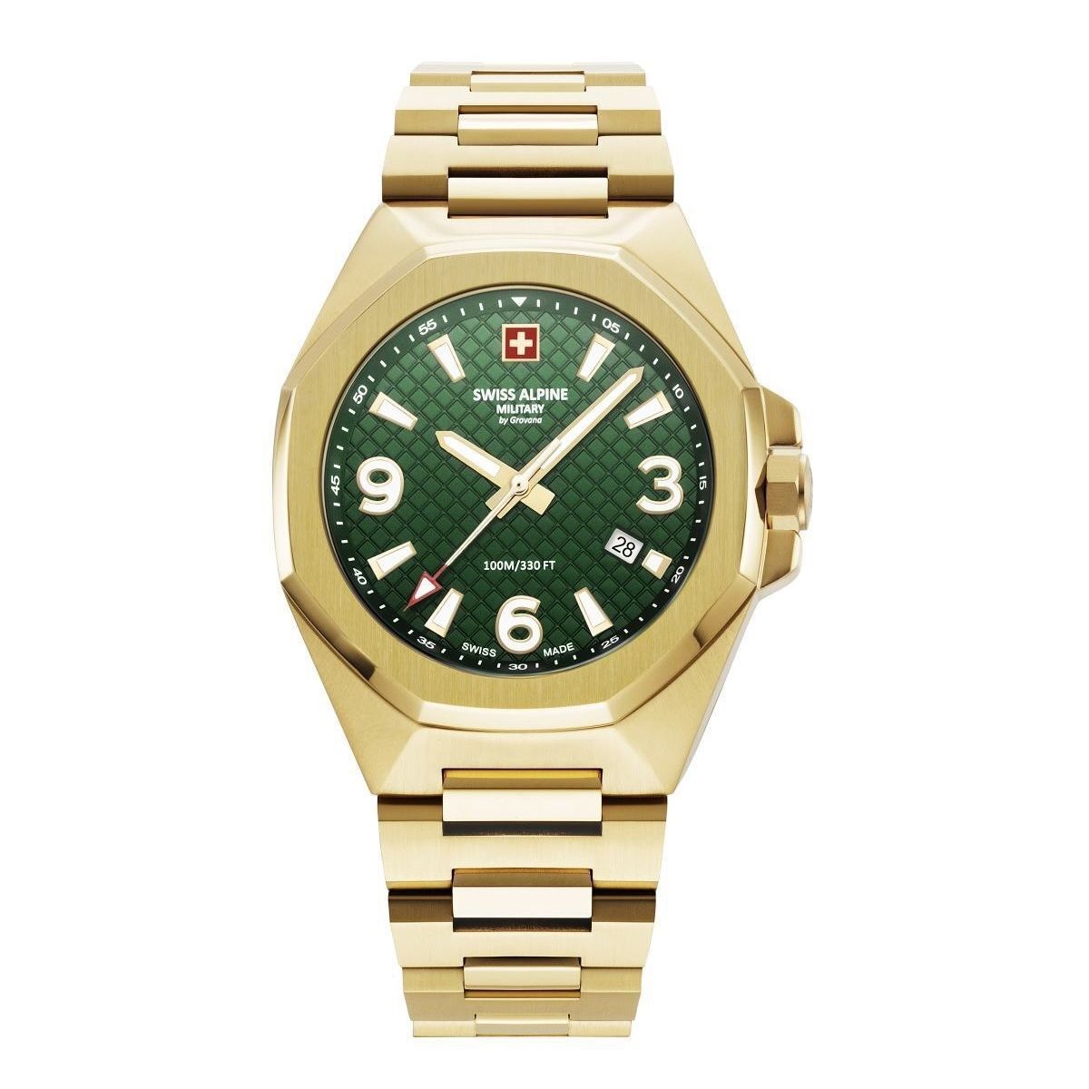 Swiss Alpine Military Typhoon Green Herreur