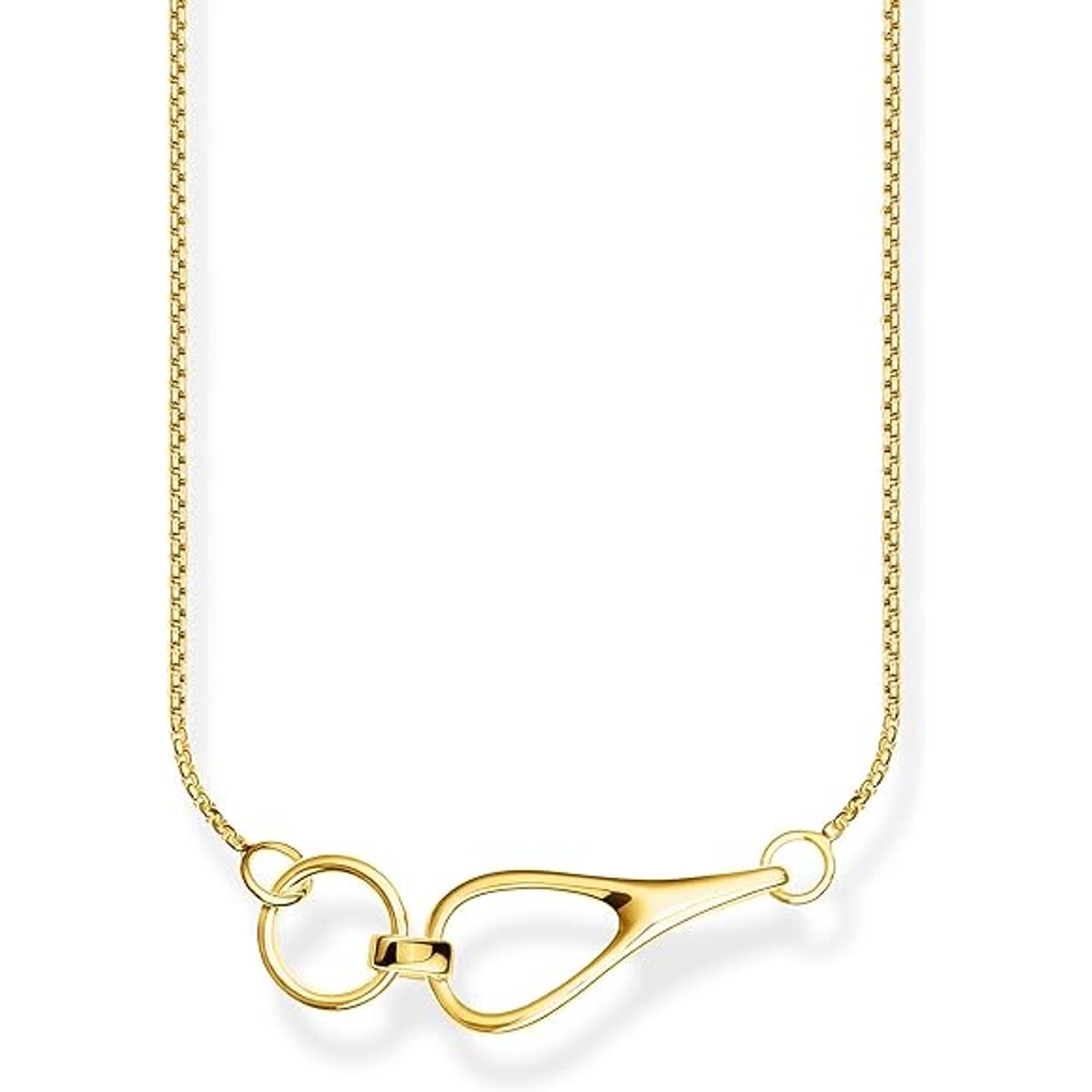 Thomas Sabo Chain Heritage Guld halskæde 40-45cm