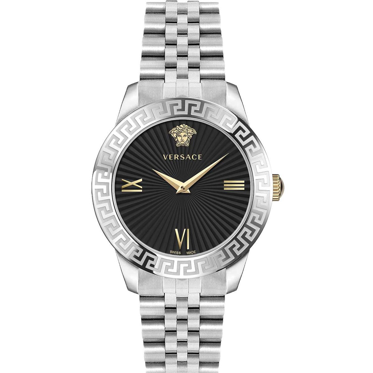 Versace Greca Silver Dameur VEVC00419