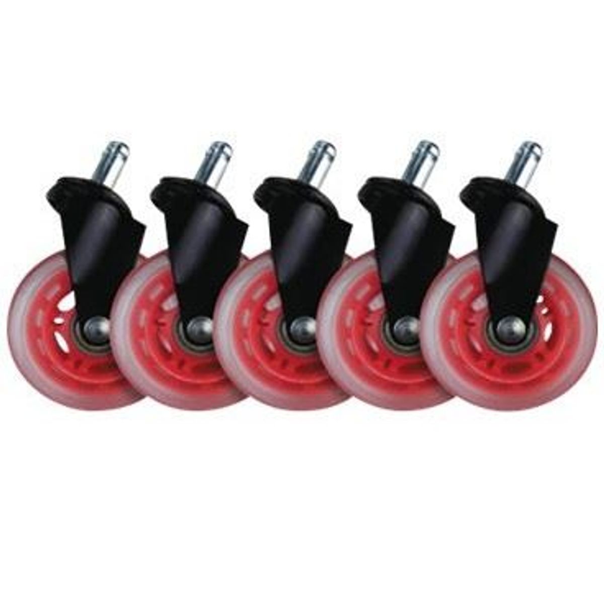 GEAR4U Rush Rubber Wheels - Red