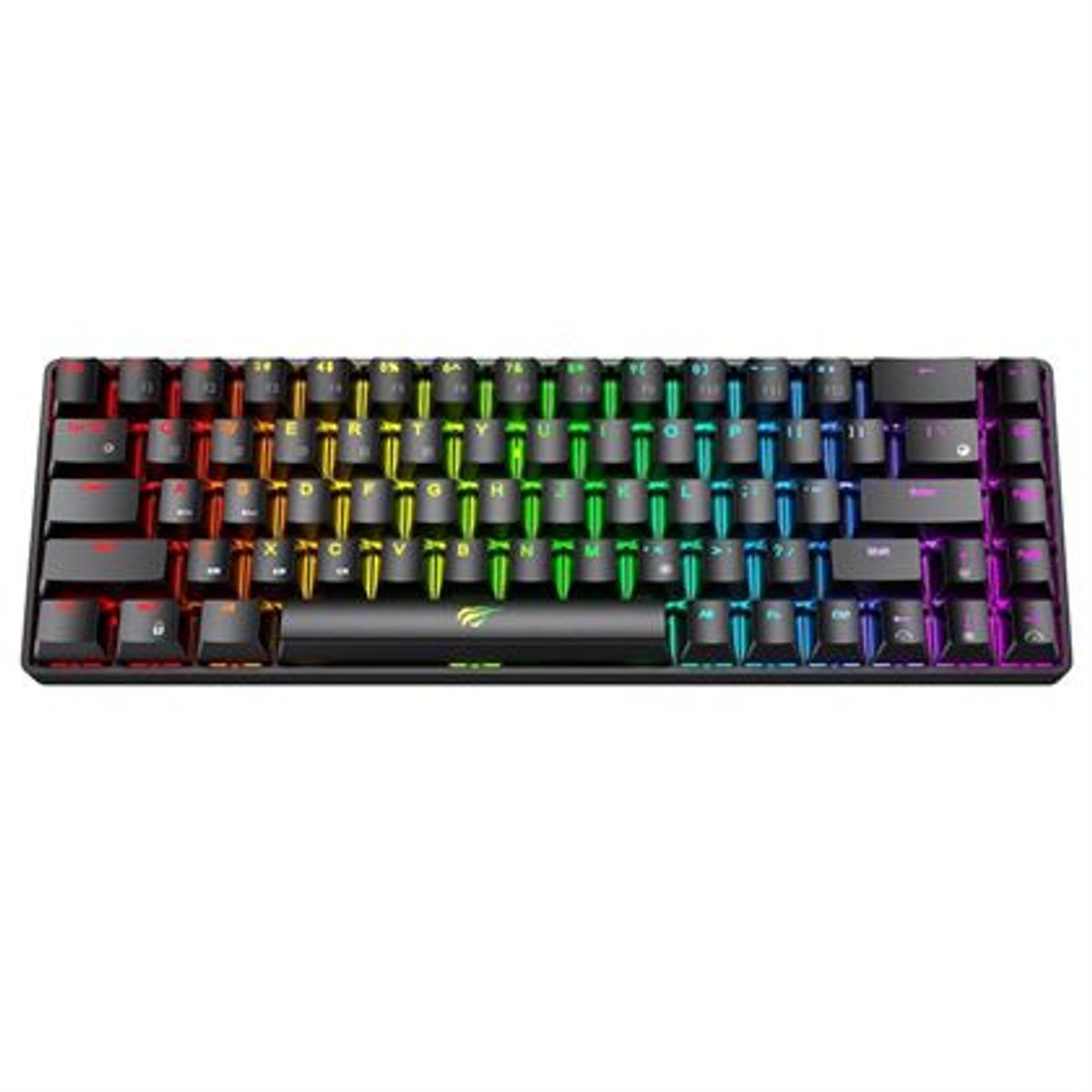 Havit KB860L Ultra Compact Keyboard - Black