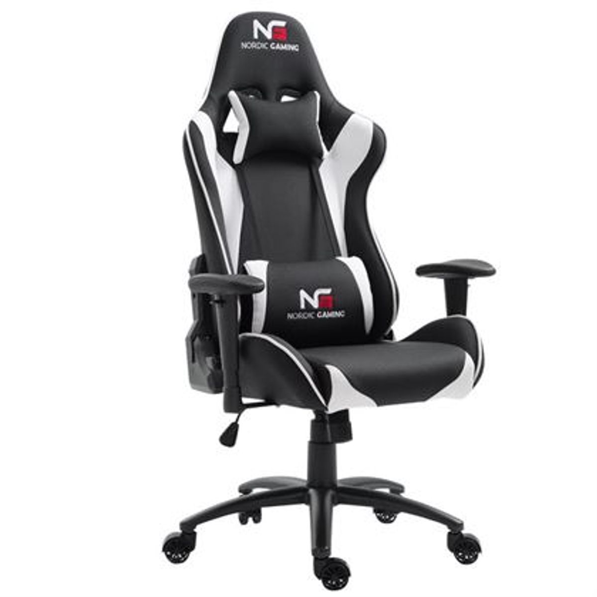 Nordic Gaming Racer Gamer stol - Hvid