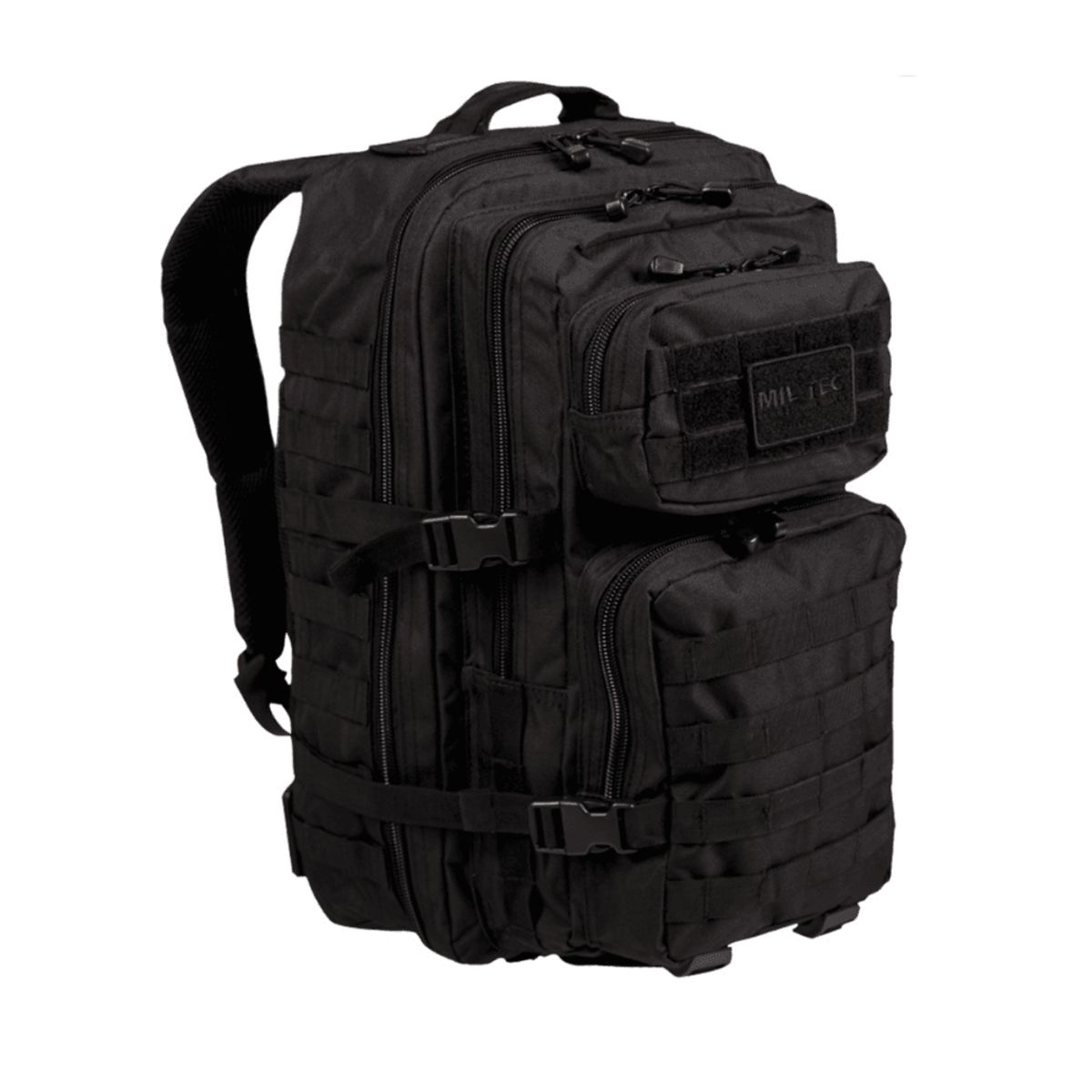 Sort rygsæk 36L | US Assault Pack Large Sort - Mil-Tec