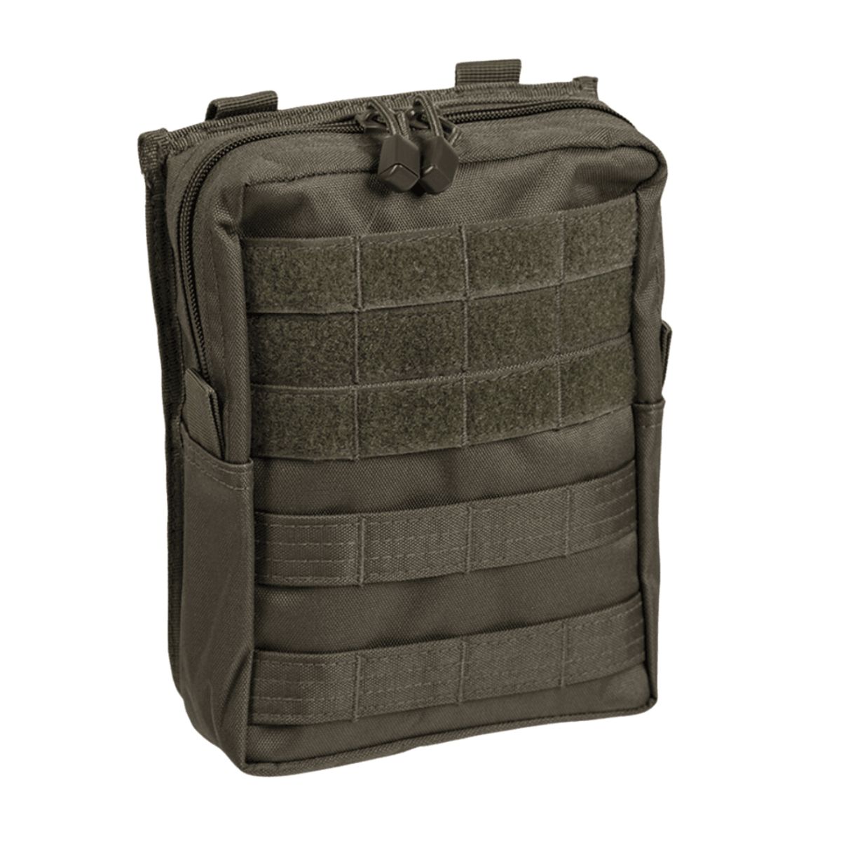 Stor grøn pouch | OD Molle Belt Pouch Large - Mil-Tec