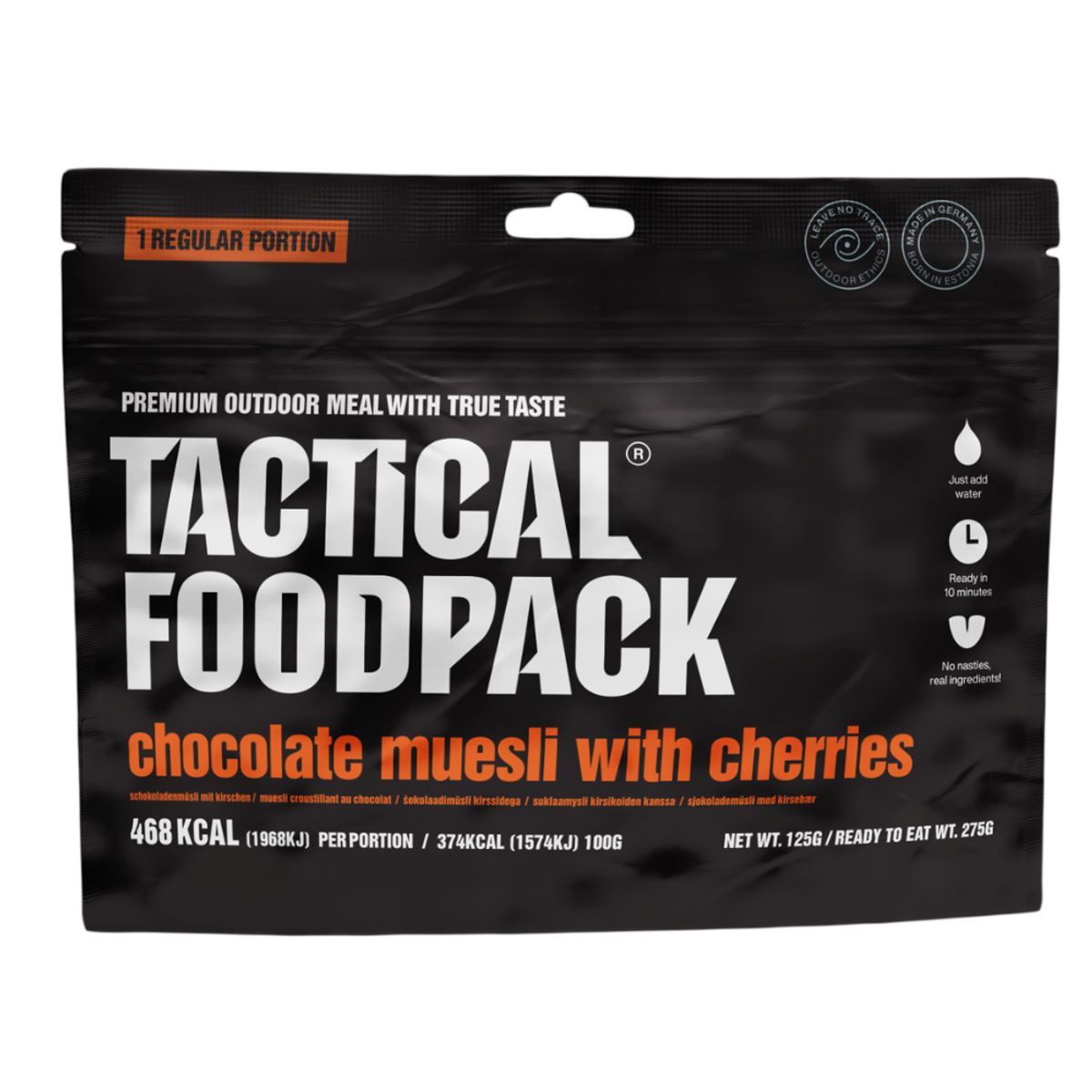 Chokolade Muesli Med Kirsebær- Tactical Foodpack®