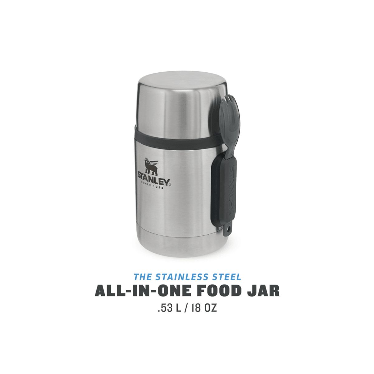 Madbeholder termo - Stanley Stainless Steel All-in-One Food Jar .53L