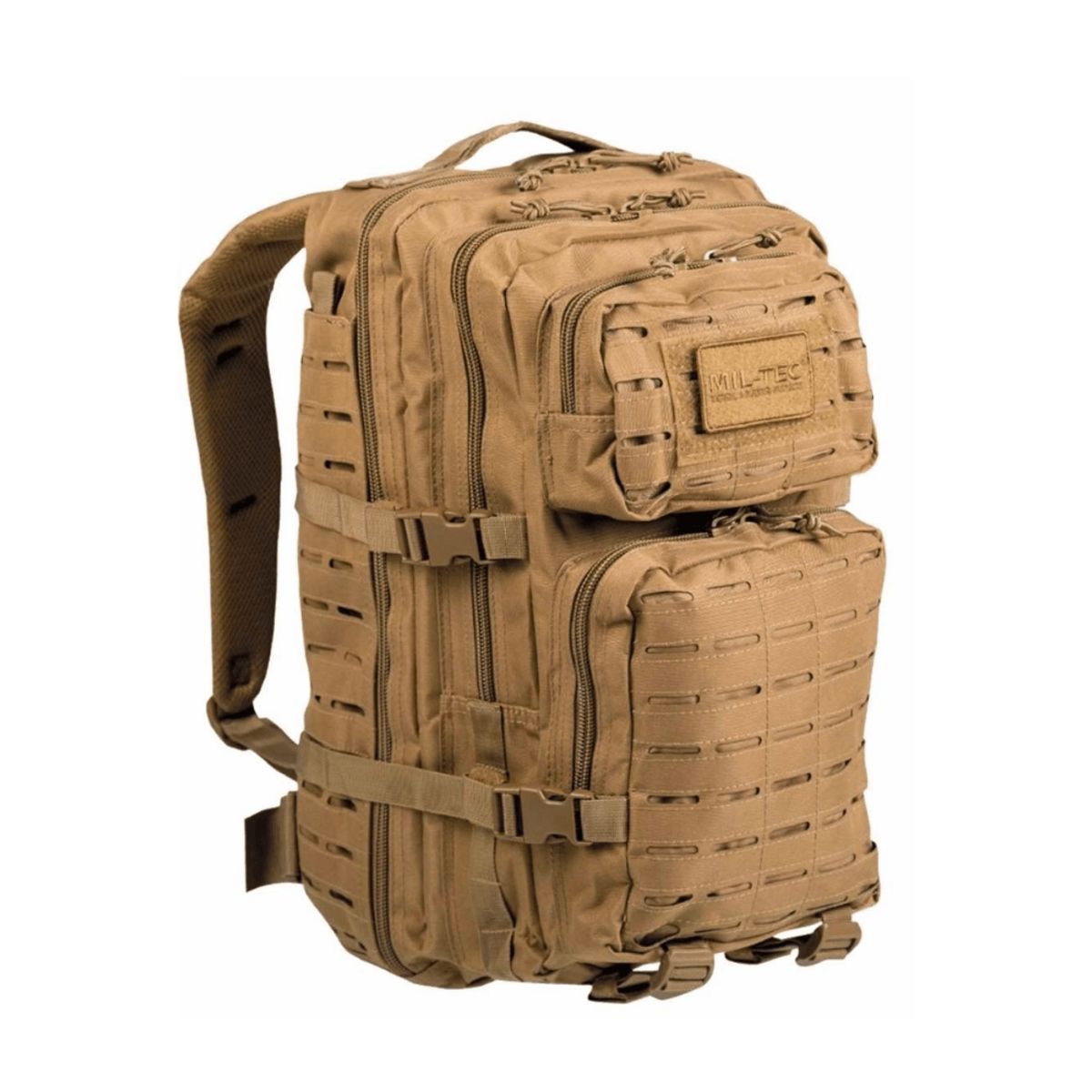 Rygsække til herre | US ASSAULT PACK LARGE LASER CUT COYOTE - MIL-TEC