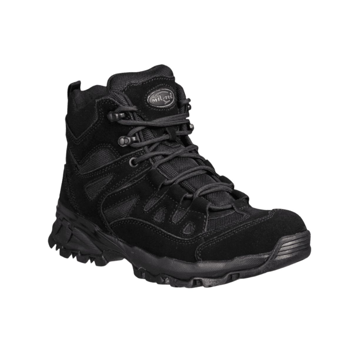 Vandrestøvler | Sort Squad Boots 5 Inch - Mil-Tec - 7