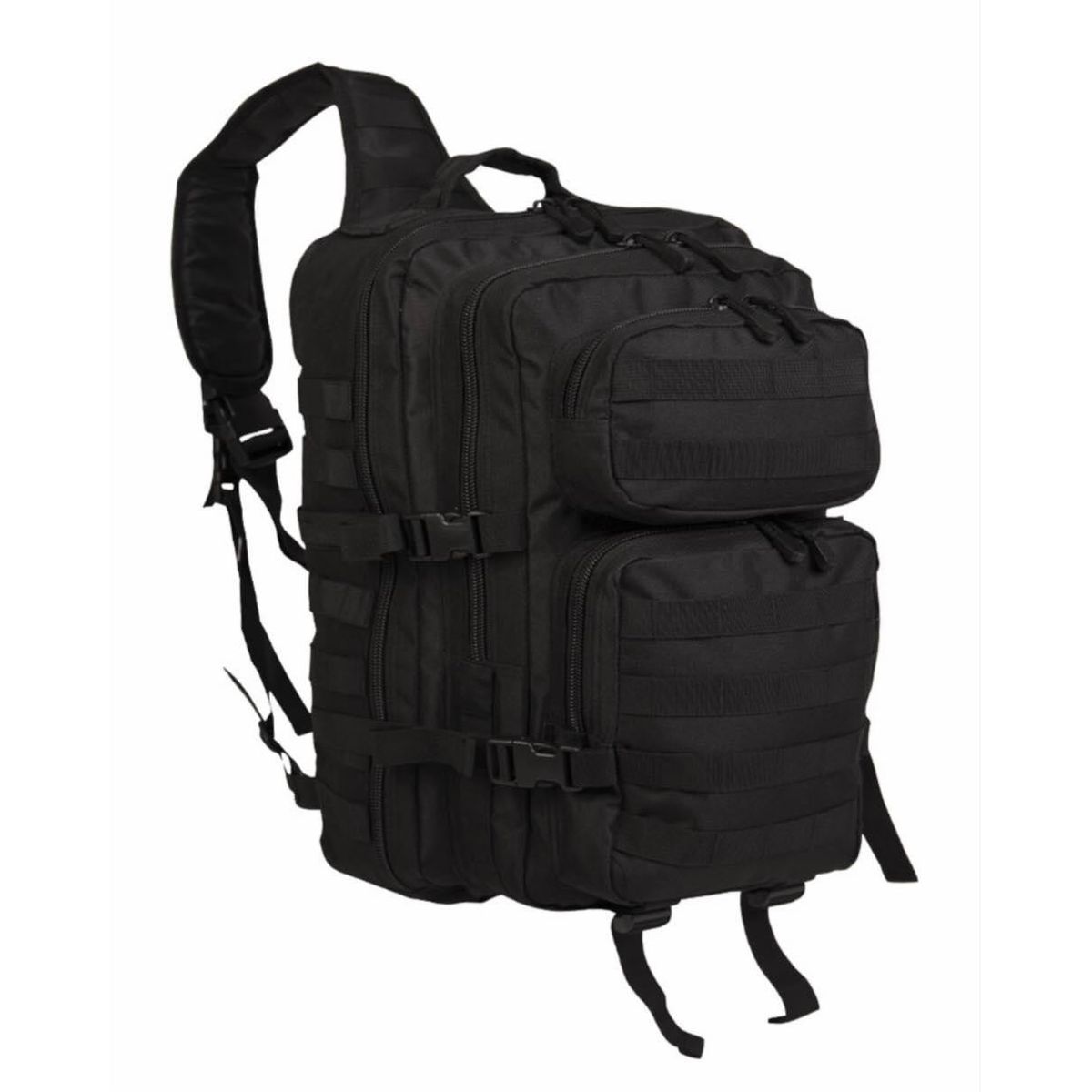 ONE-STRAP RYGSÆK | BLACK ASSAULT PACK LARGE - MIL-TEC