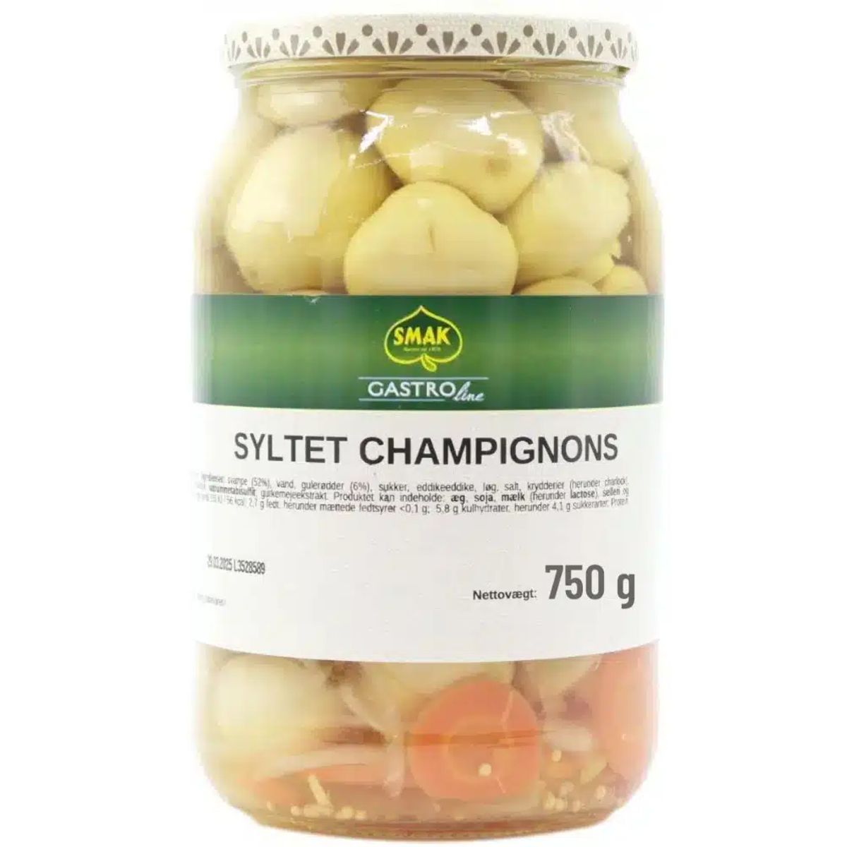 Smak Syltede Champignons 750 g