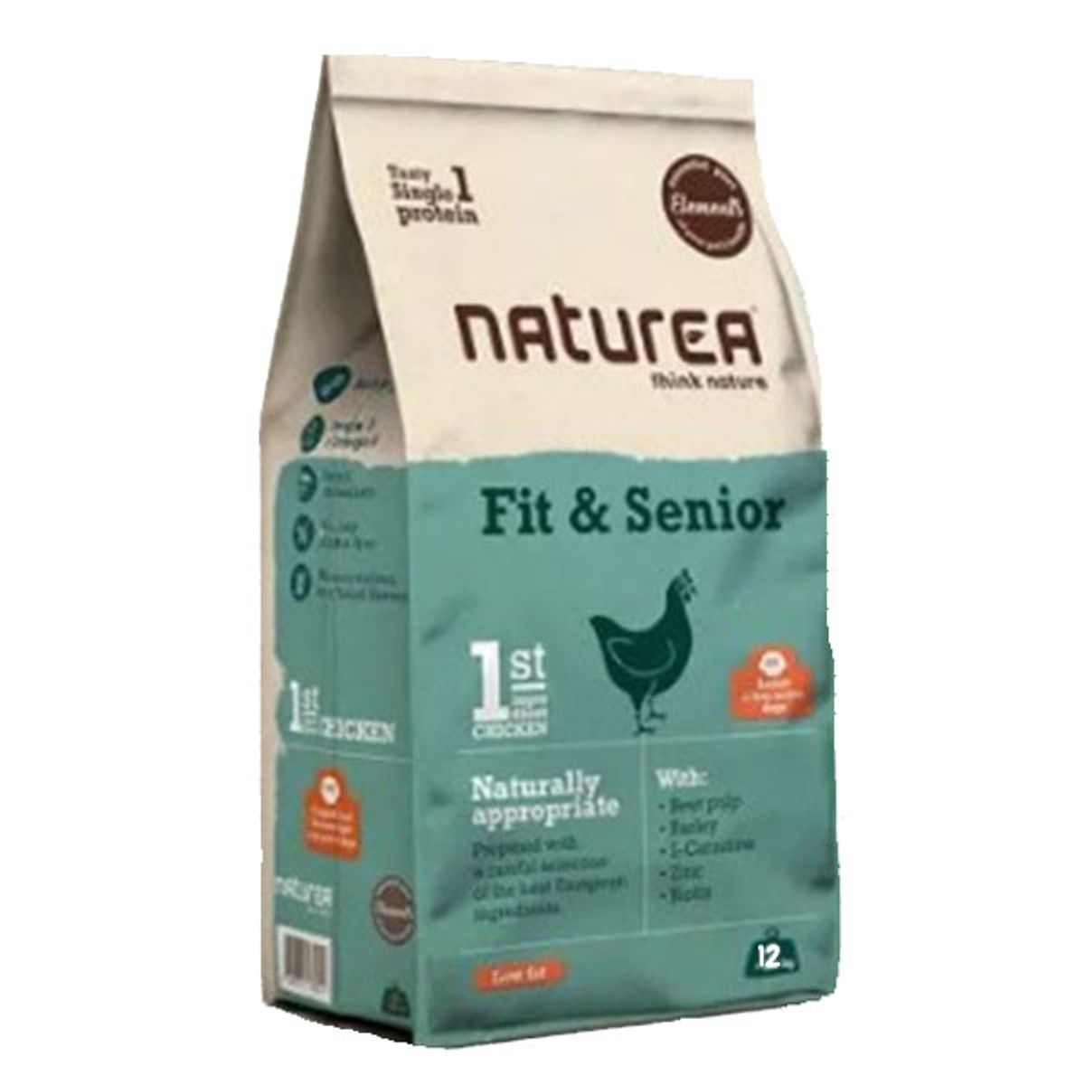 Naturea Elements Fit & Senior hundefoder 12kg