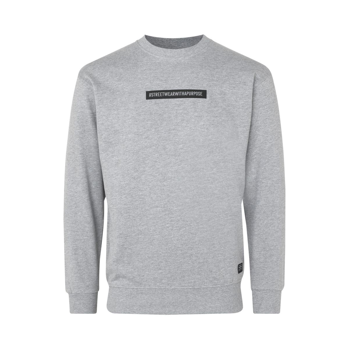 STREETWEAR WITH A PURPOSE Crewneck, Oxford Grey