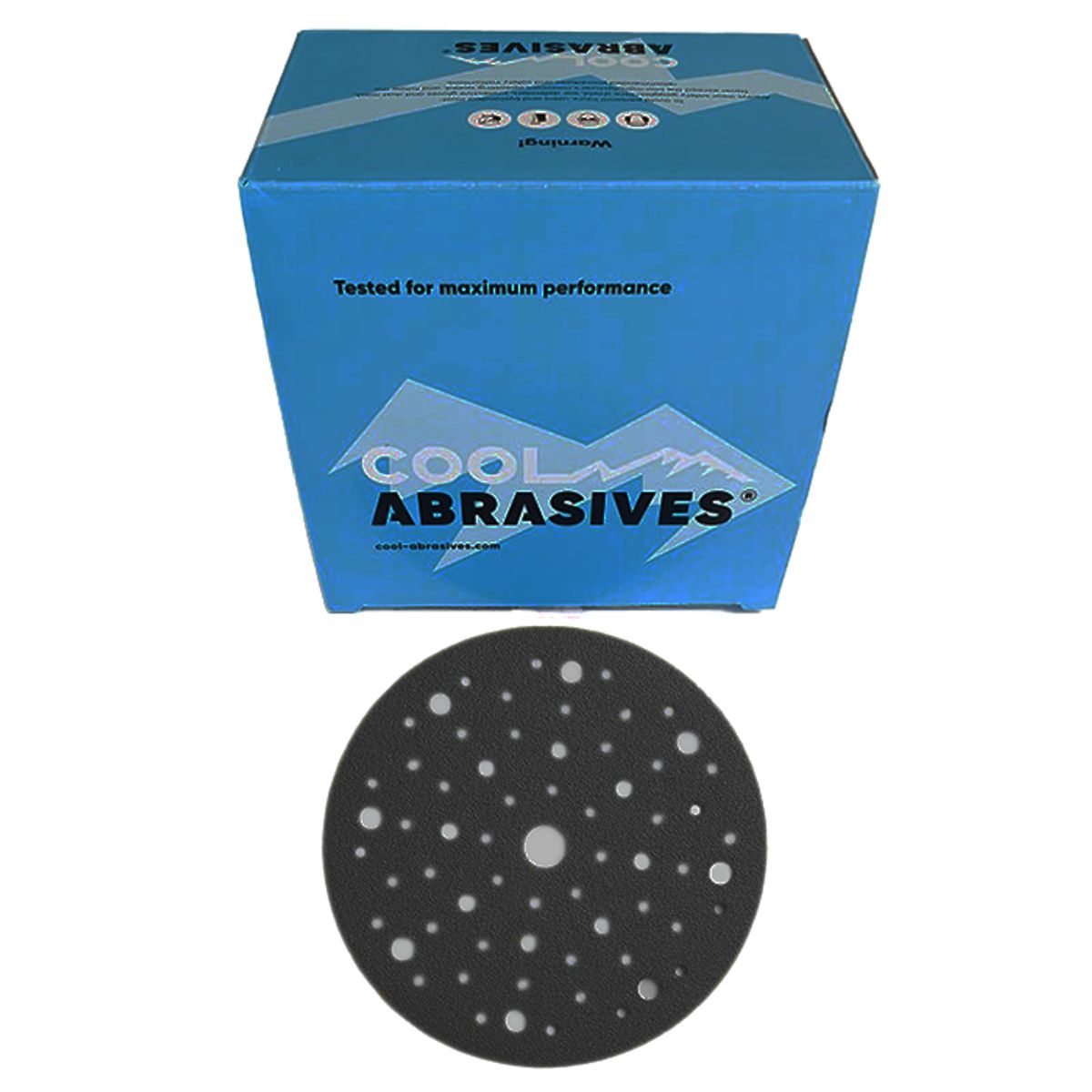 150mm Sliberondeller 25 stk. - Cool Abrasives Korn P40