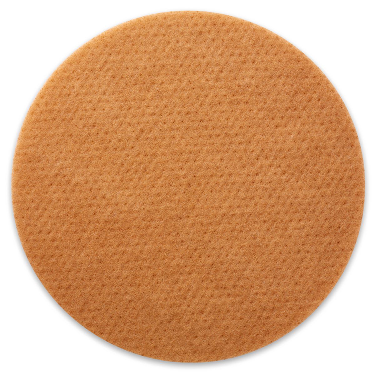 Beige rengørings- og polerpads 406mm / 16" Tynd - 10 stk.