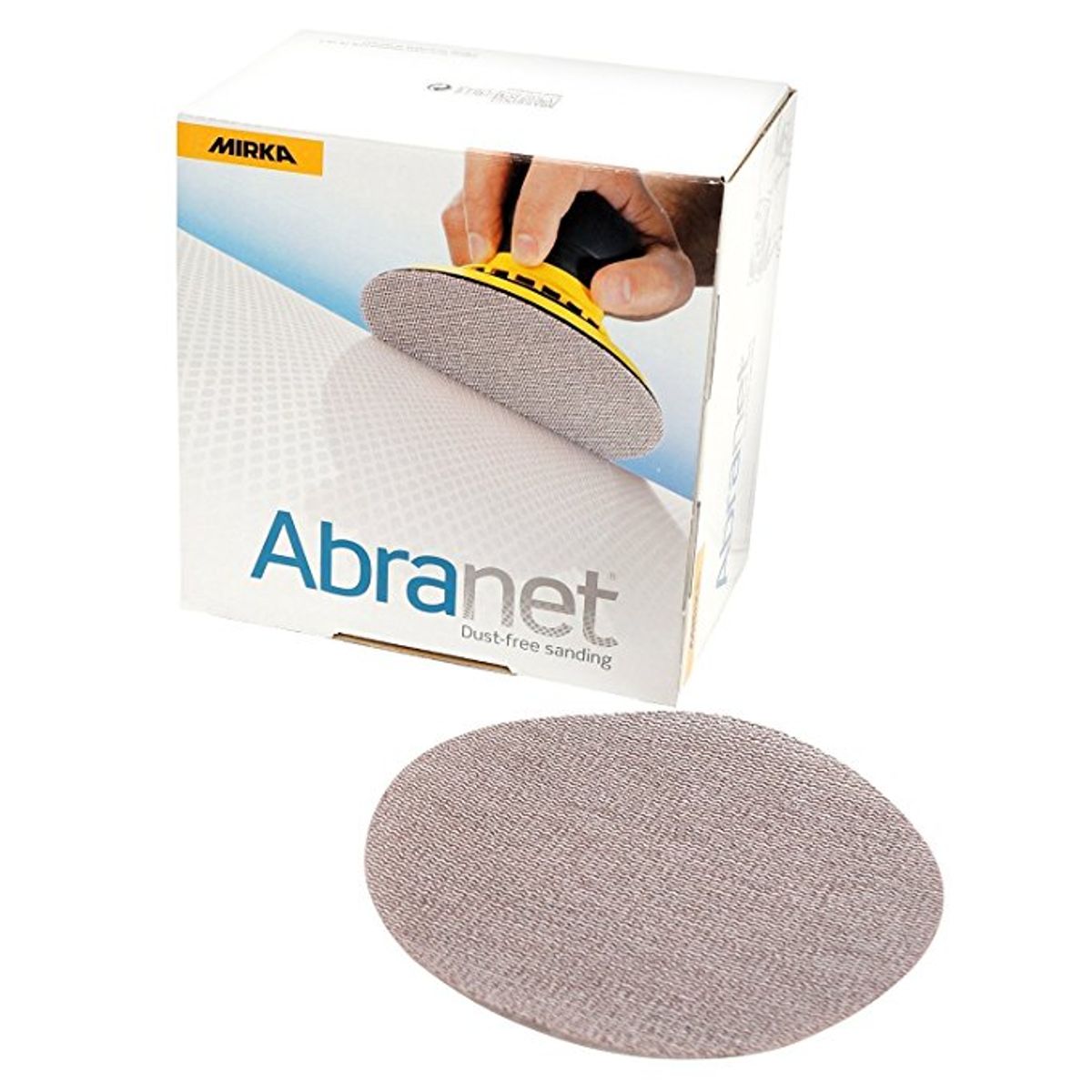 150mm Mirka Abranet Ace sliberondeller med velcro - 50 stk.