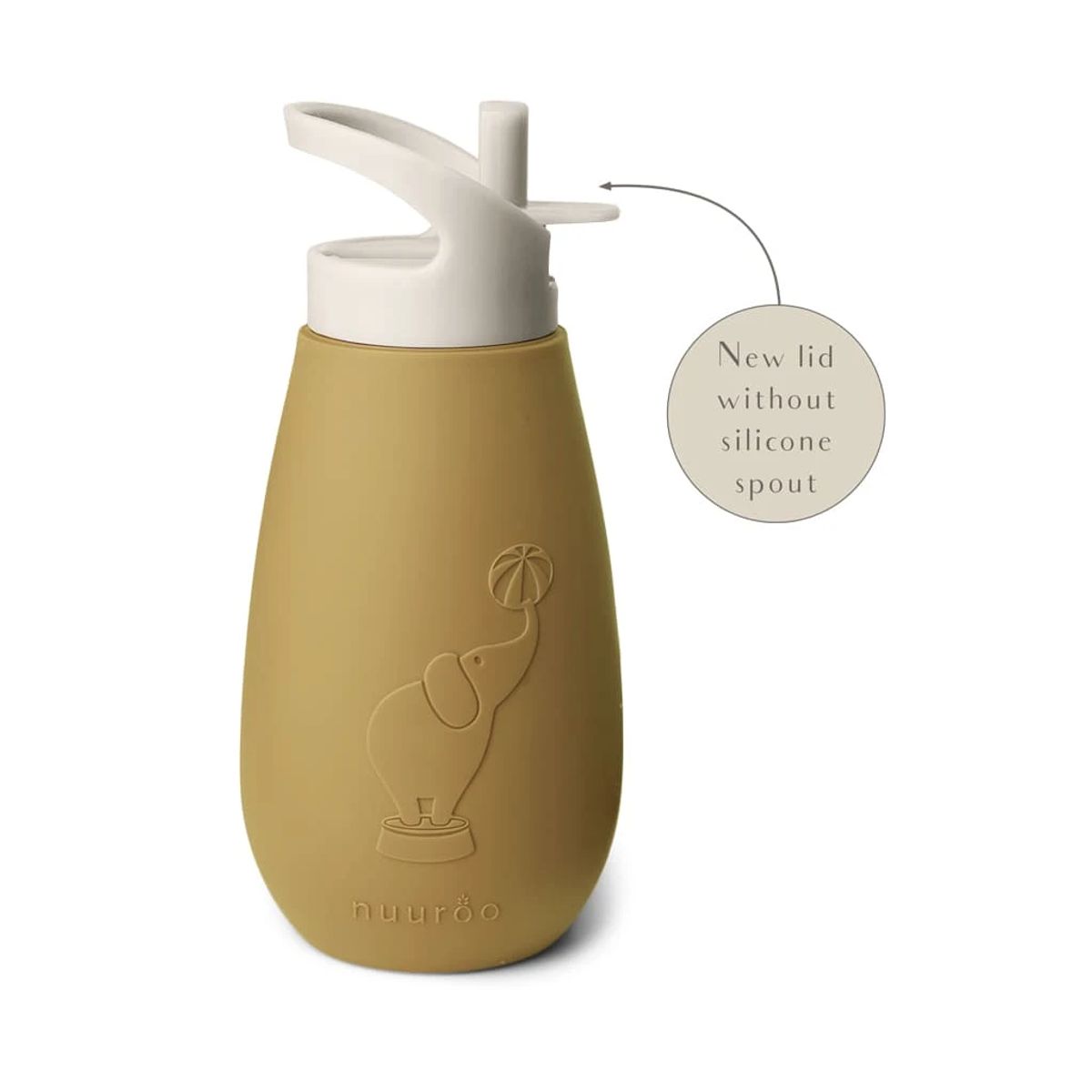 Nuuroo Pax drikkeflaske - 350ml - Dusty yellow