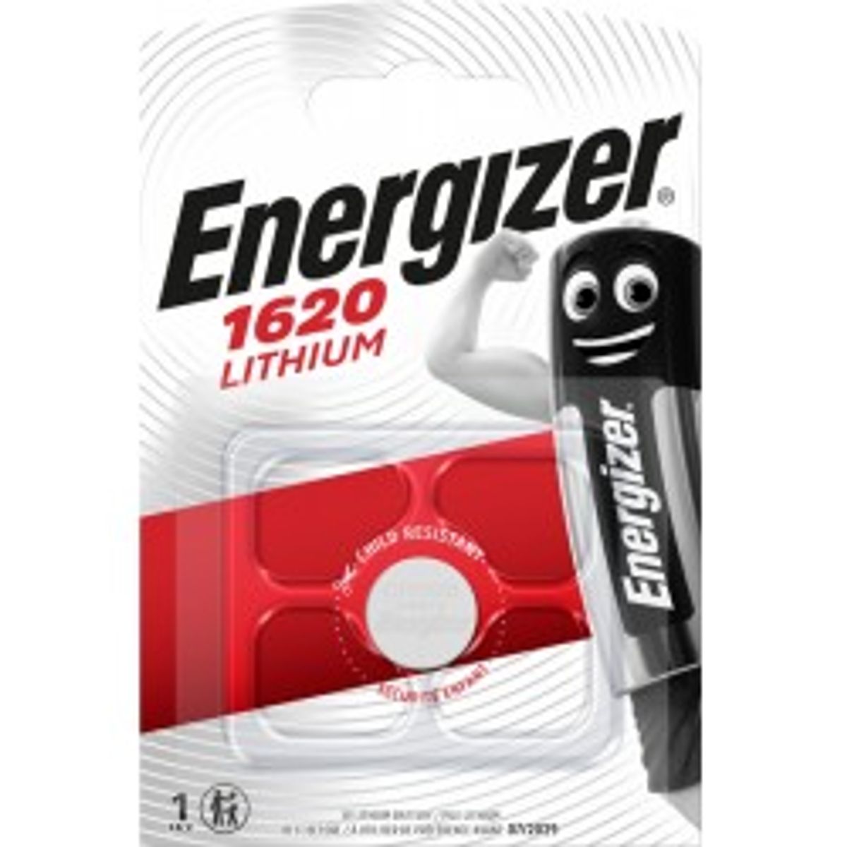 Energizer Lithium Miniature CR1620 1 pack - Batteri