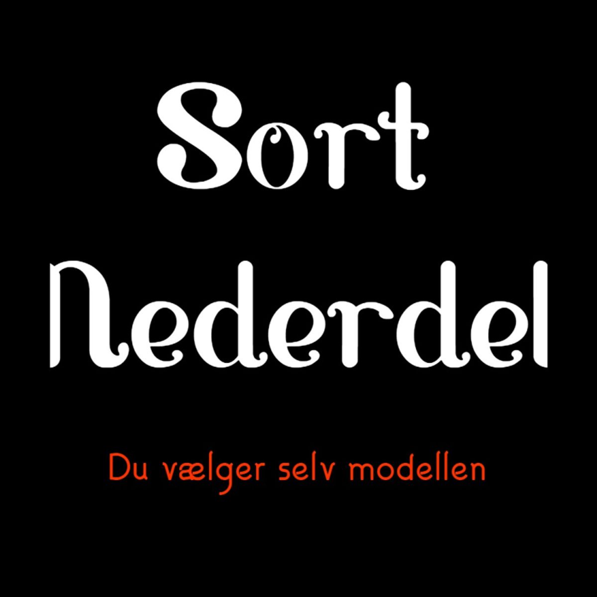 Pre-order Sort Nederdel