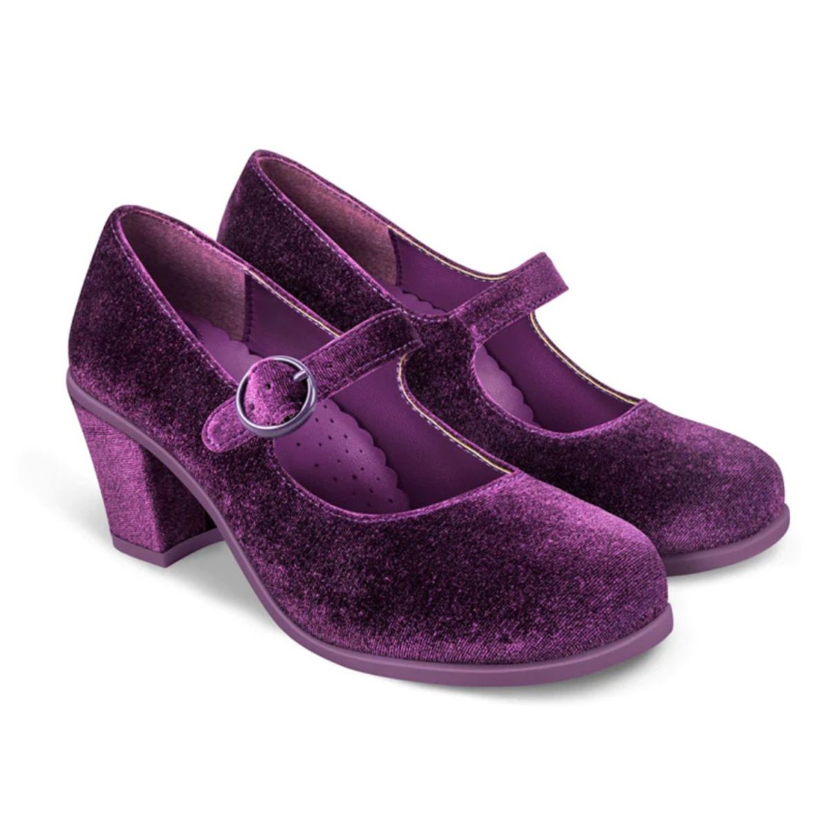 Plum Elixir Midi Heels sko