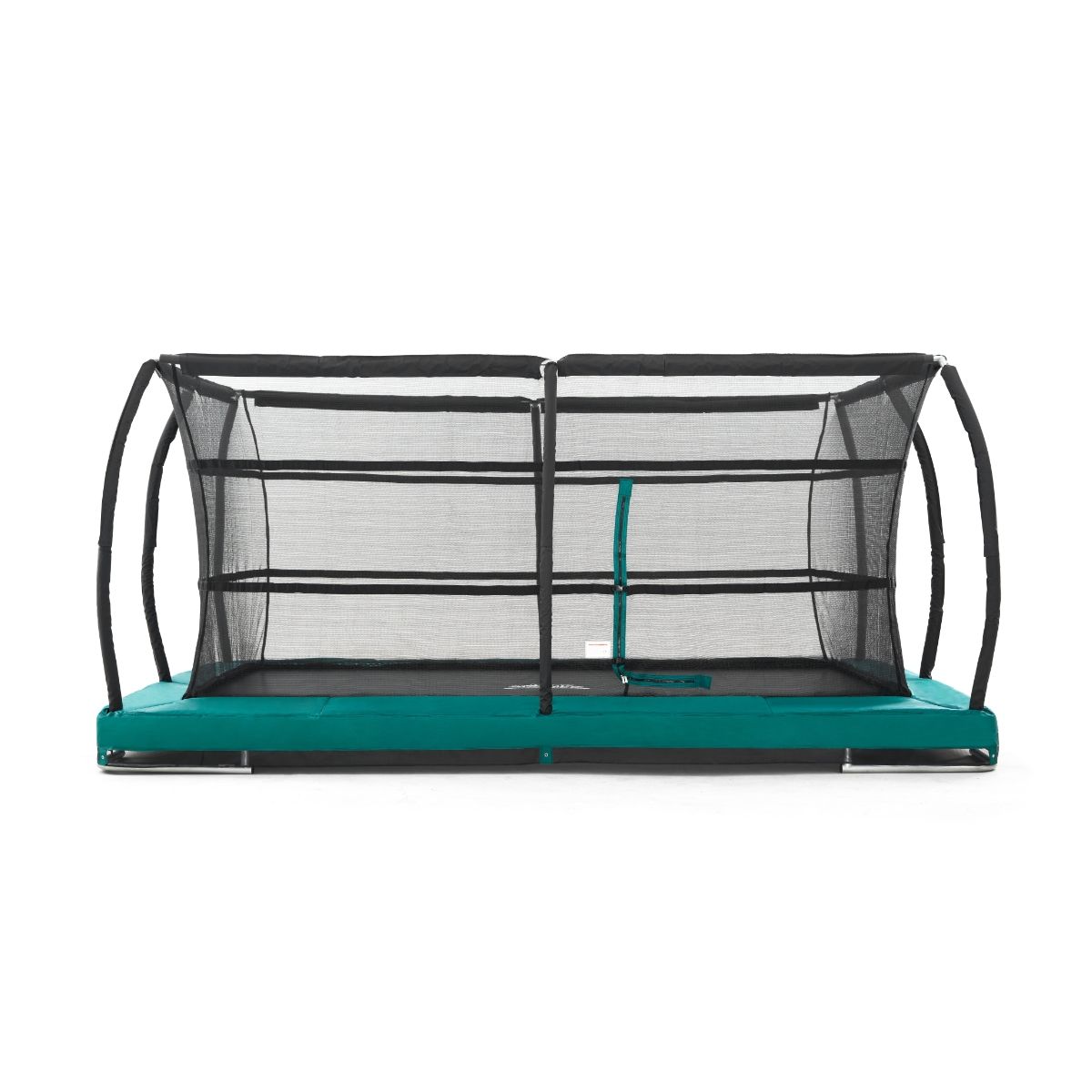 JumpMaster Inground Rectangular 460x305 trampolin med sikkerhedsnet