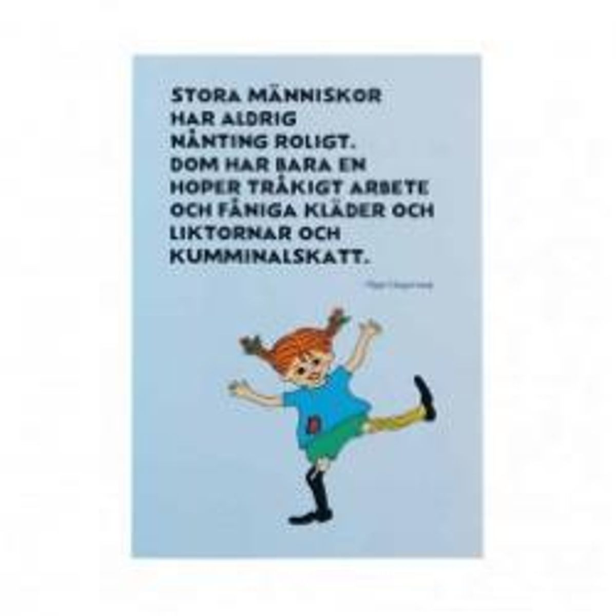 Astrid Lindgren Exercise Book A5 Stora Människ - Bøger