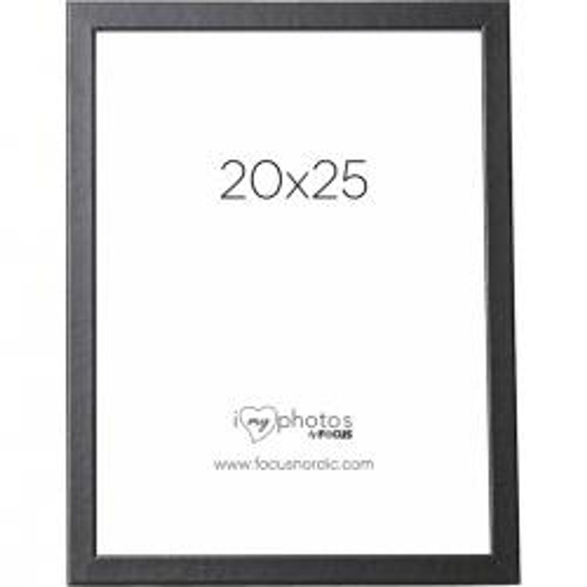 Focus Pop Black 20x25 - Ramme