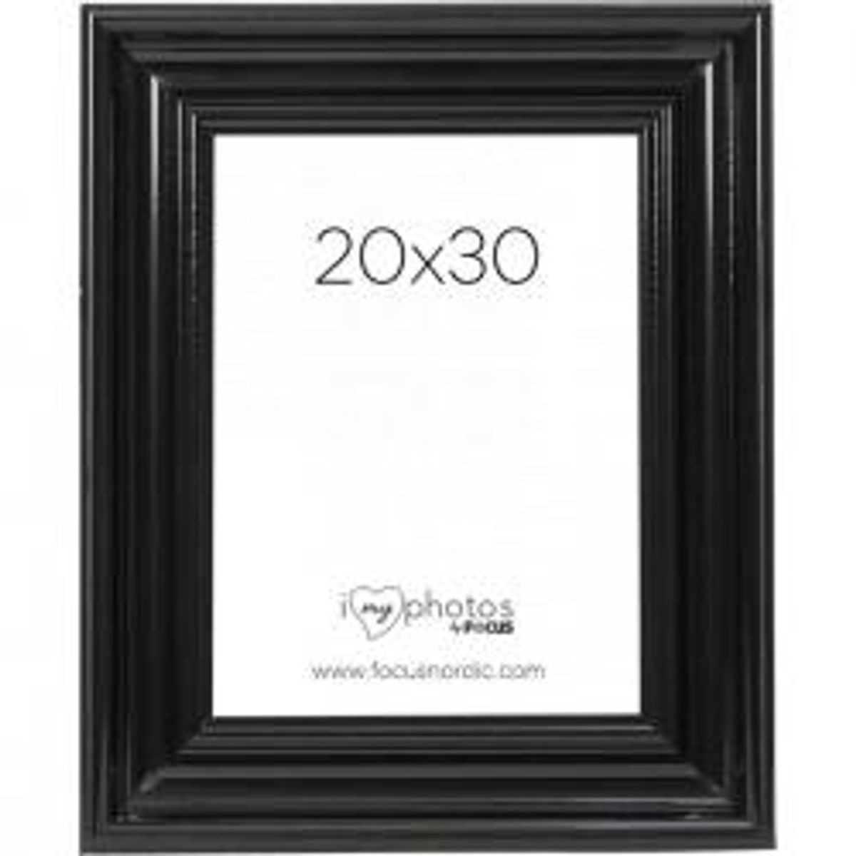 Focus Charleston Black 20x30 - Ramme