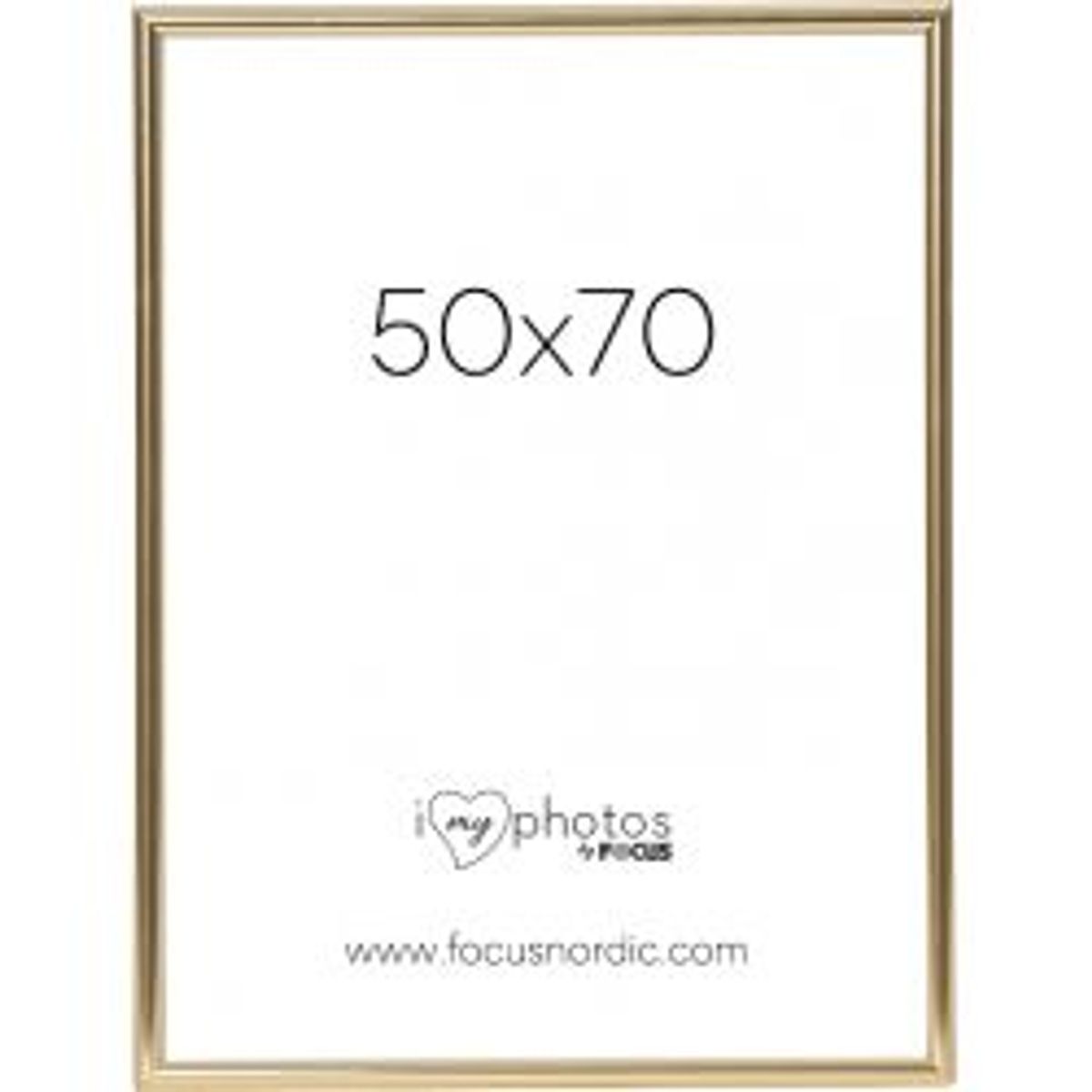 Focus Can-Can Shiny Gold 50x70 - Ramme