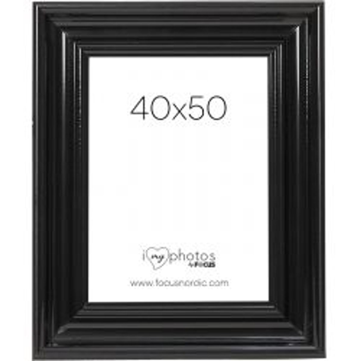 Focus Charleston Black 40x50 - Ramme