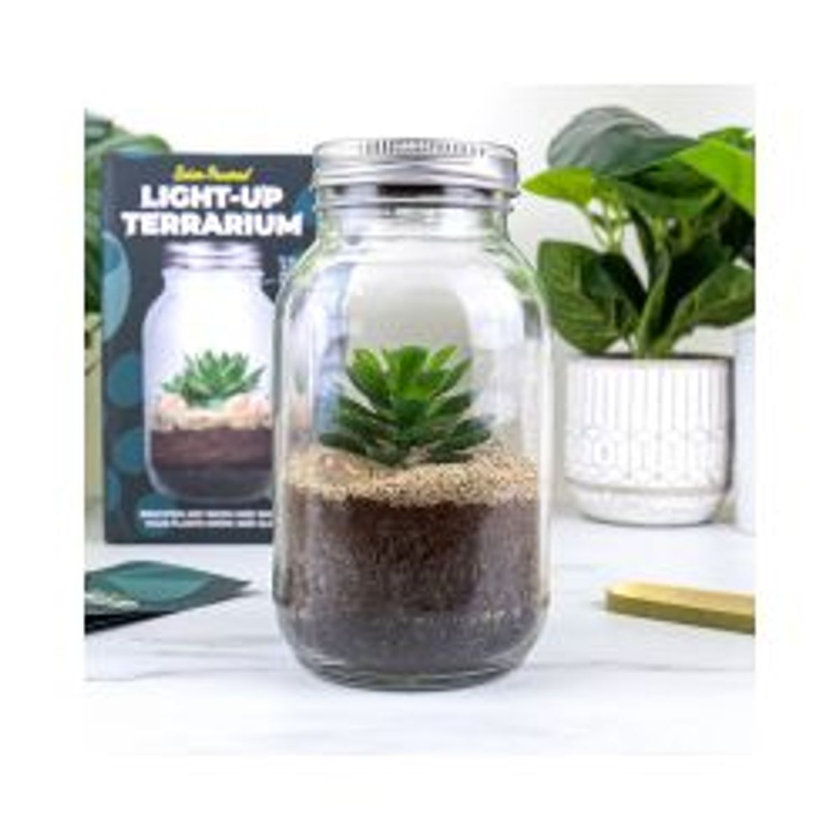 Gift Republic Solar Powered Terrarium - Terrarium