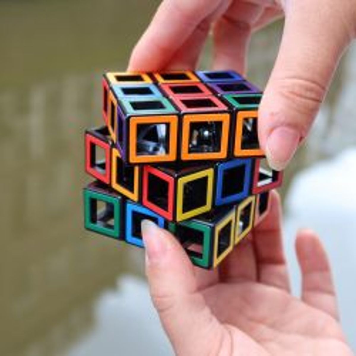 Recent Toys Puzzle Hollow Cube - Puslespil