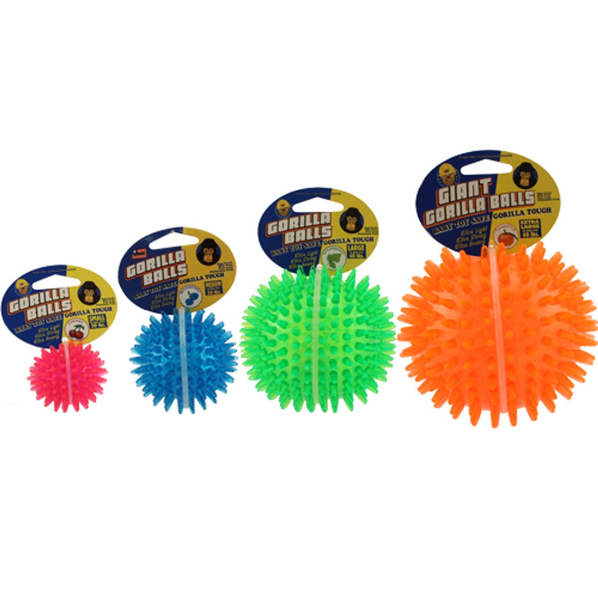 Gorilla Balls - Assorteret farver