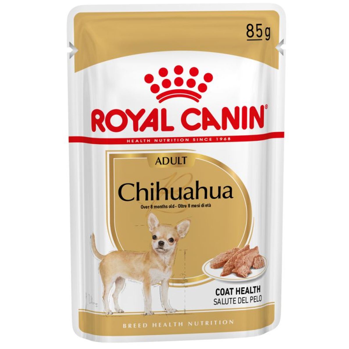 Royal Canin vådfoder Chihuahua. Adult - over 8 måneder. 12x85g