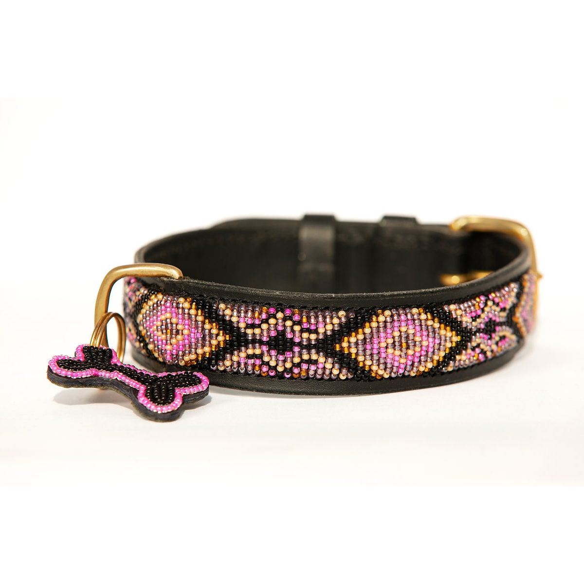 Ombima Pink hundehalsbånd Zinj Design