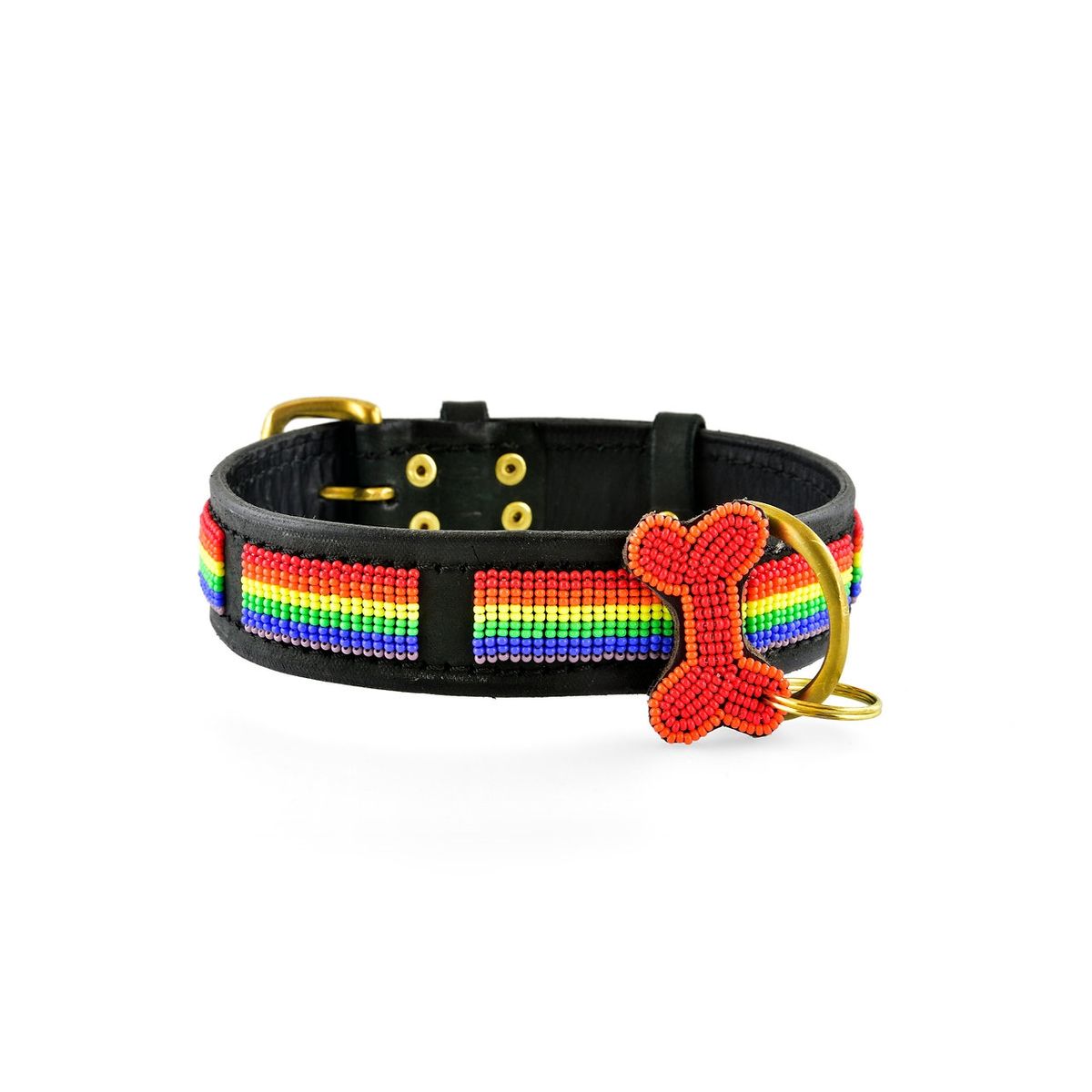 Pride Flag hundehalsbånd Zinj Design