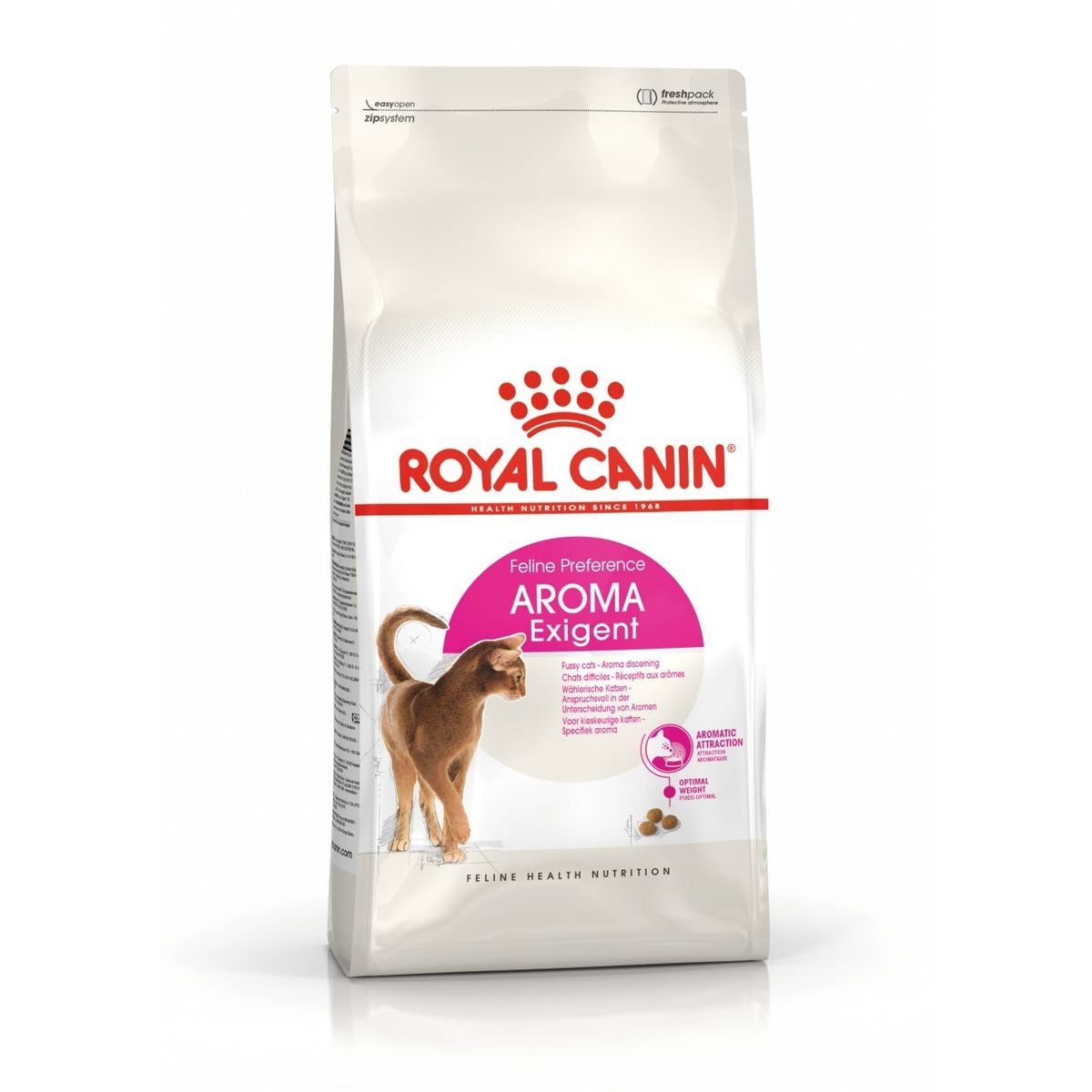 Royal Canin Aroma Exigent - Til kræsne katte, hvad angår duft. Over 1 år. 10kg.