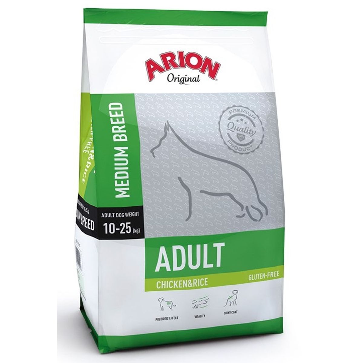 Arion Original Adult Medium Breed - Kylling og Ris. 12kg