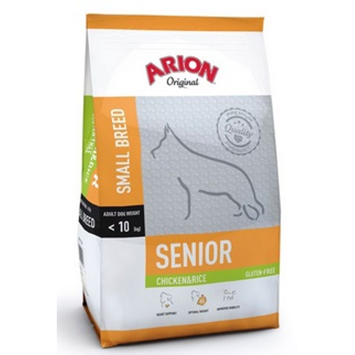 Arion Original Senior Small Breed - Kylling og Ris. 7,5kg