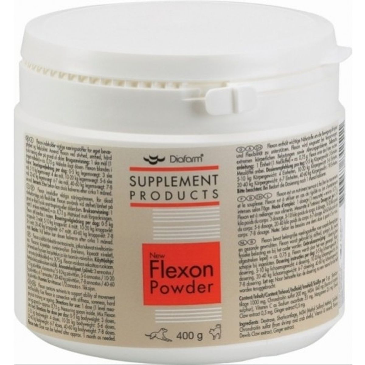 Diafarm Flexon Powder. 400g.