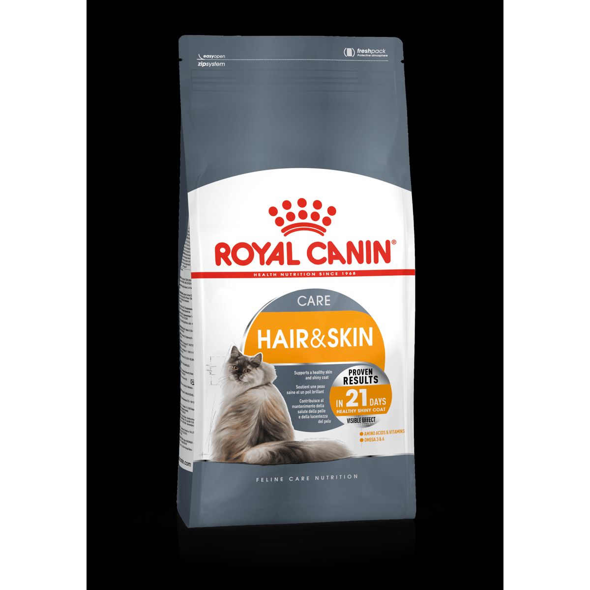 Royal Canin Hair & Skin Care. Pleje af kattens pels og hud