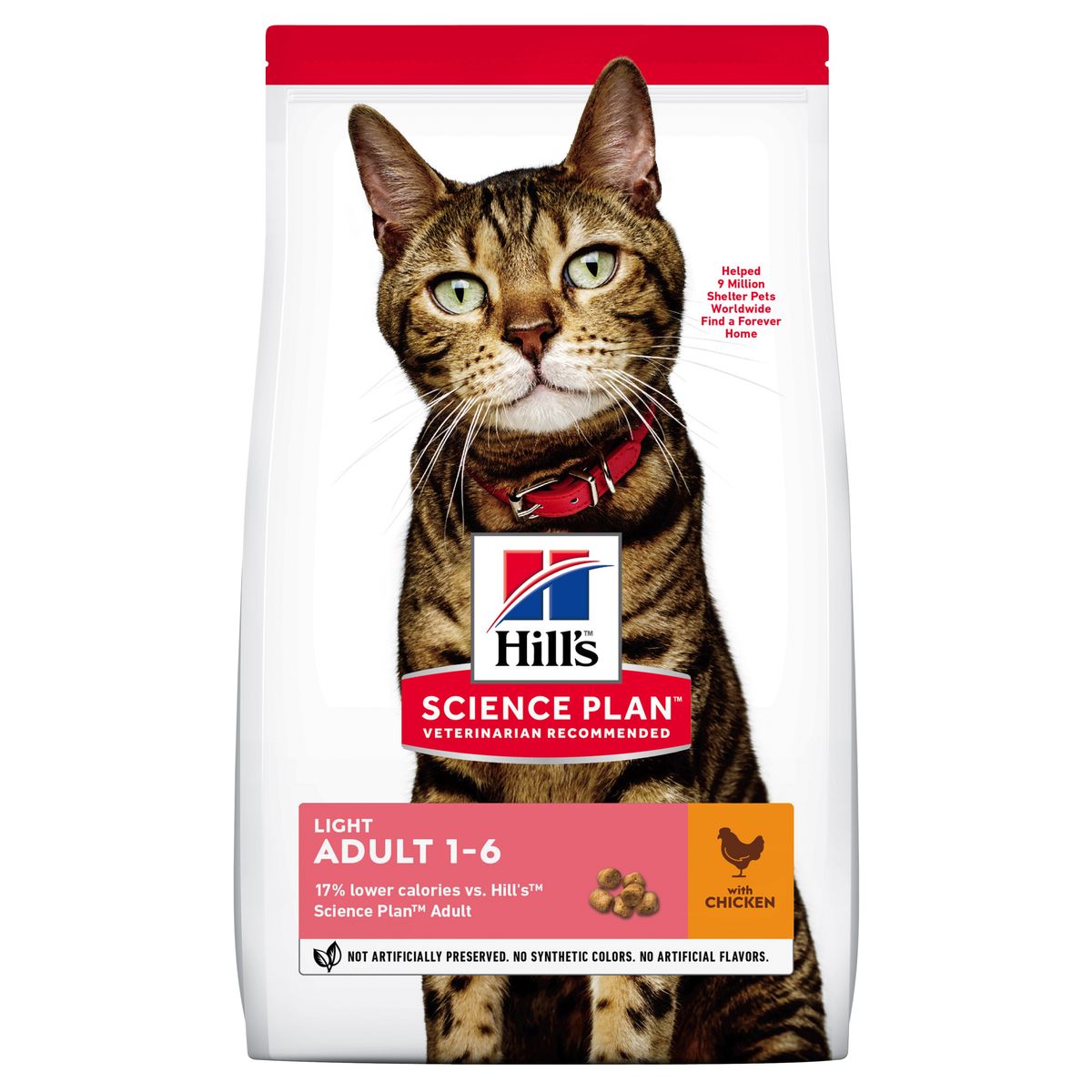 Hill's Science Plan Feline Adult Light Chicken.