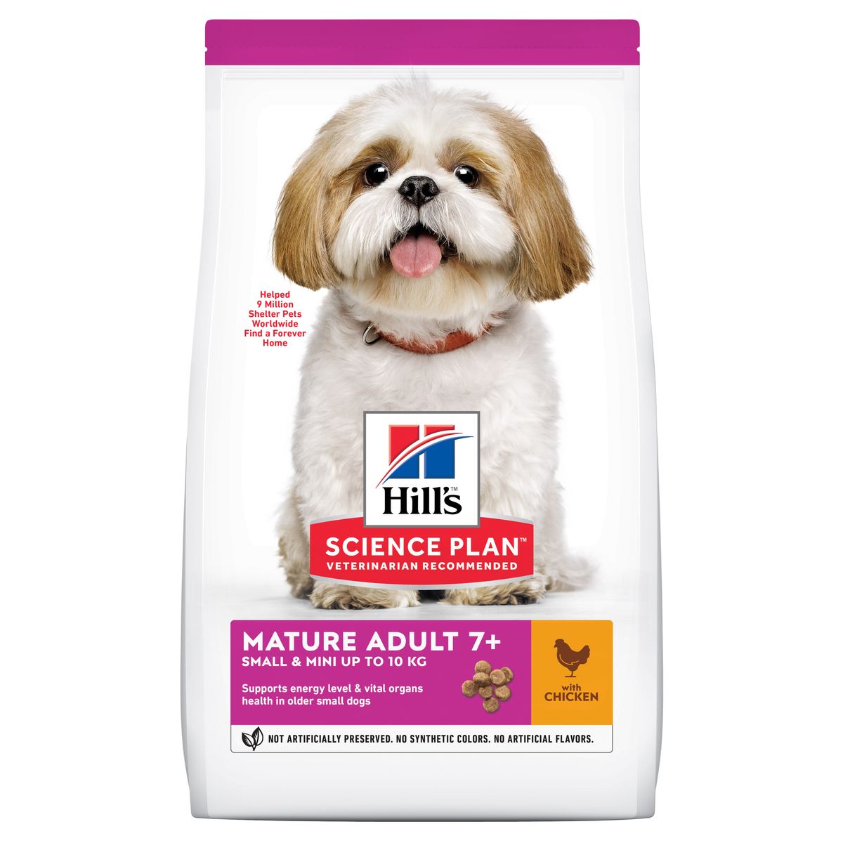 Hill's Science Plan Mature Adult 7+ Small&Mini. Chicken.